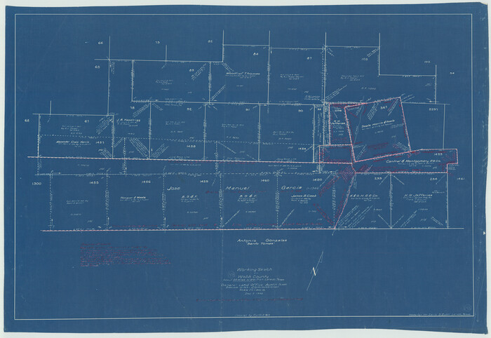 72413, Webb County Working Sketch 48, General Map Collection