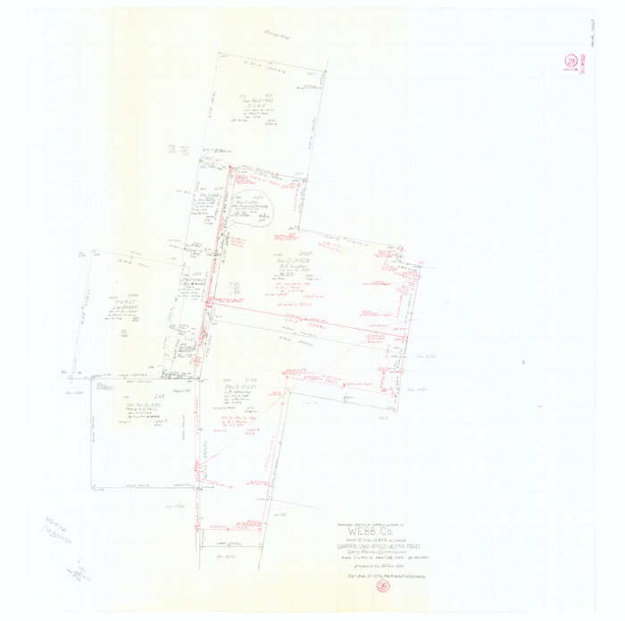 72463, Webb County Working Sketch 96, General Map Collection