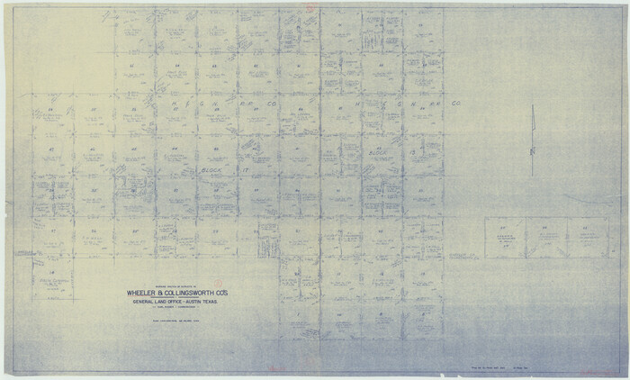 72491, Wheeler County Working Sketch 2, General Map Collection