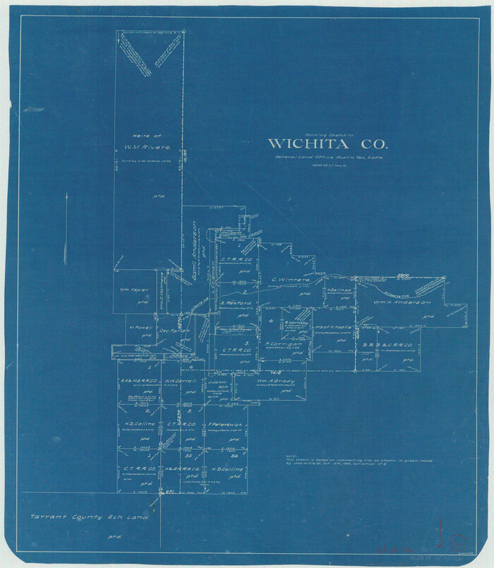 72515, Wichita County Working Sketch 6, General Map Collection