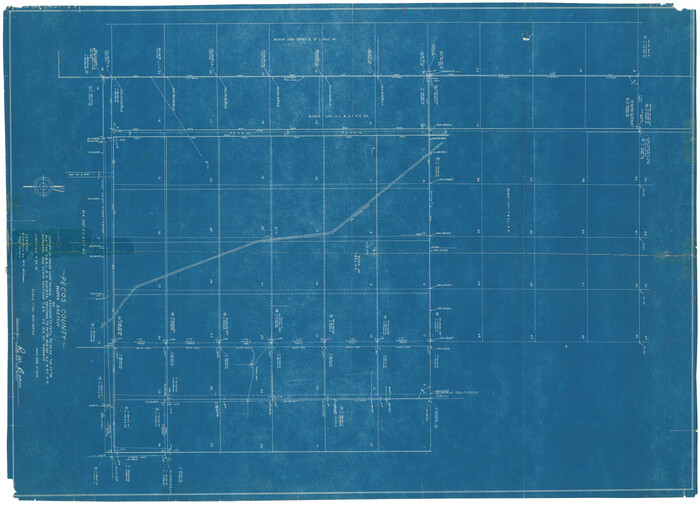 7260, Pecos County Rolled Sketch 118, General Map Collection