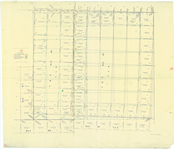 72603, Winkler County Working Sketch 9, General Map Collection