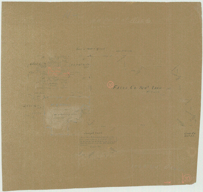 72624, Wise County Working Sketch 10, General Map Collection