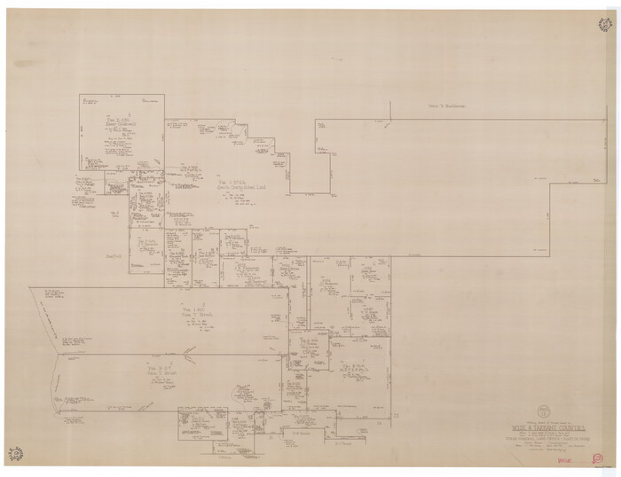 72642, Wise County Working Sketch 28, General Map Collection