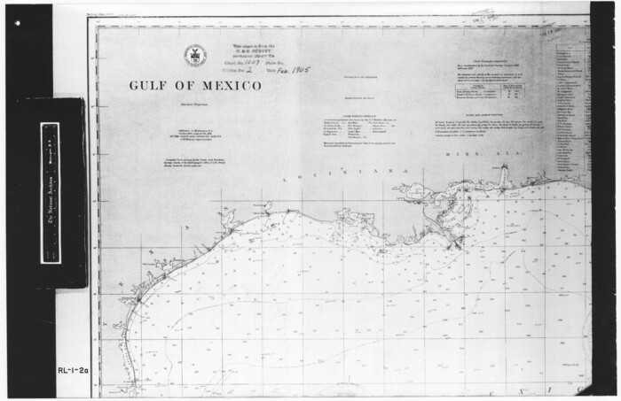 72647, Gulf of Mexico, General Map Collection