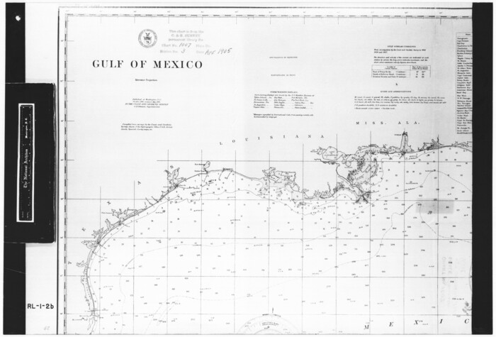 72651, Gulf of Mexico, General Map Collection