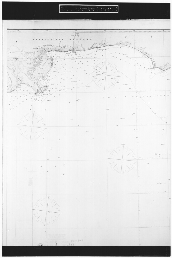 72664, Gulf Coast of the United States, Key West to Rio Grande, General Map Collection