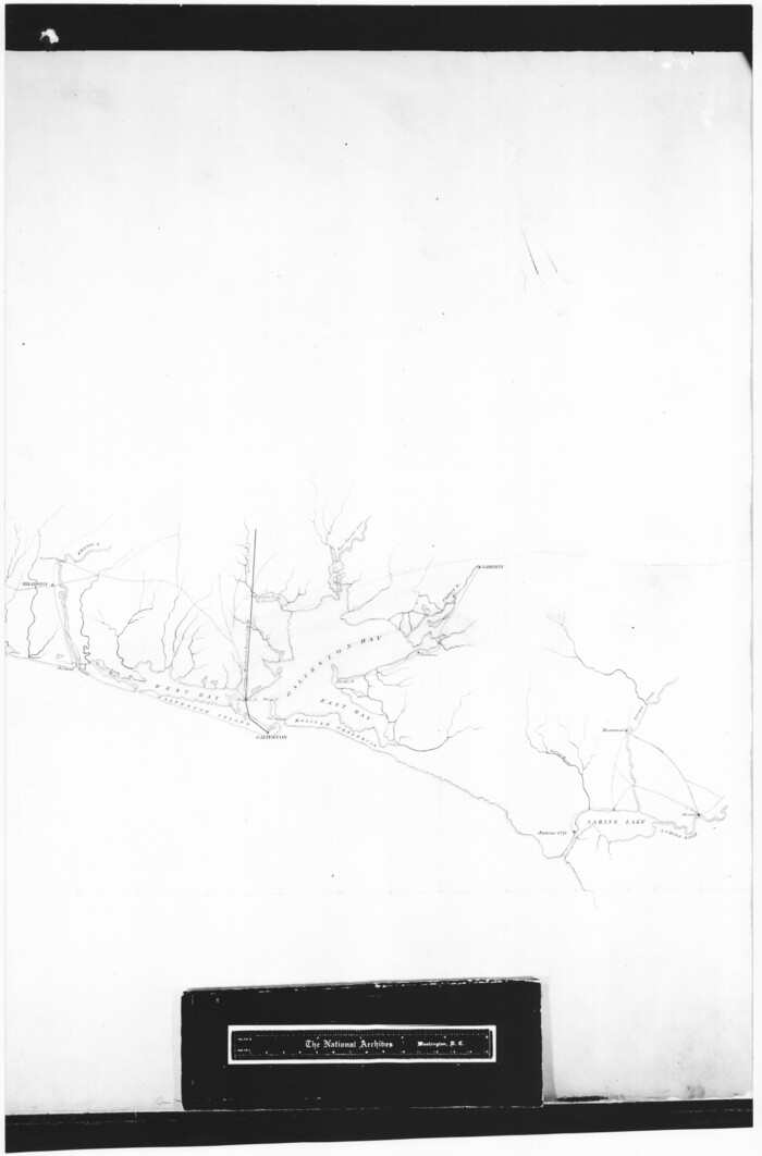 72688, [Texas Gulf Coast from Rio Grande to Sabine Lake], General Map Collection