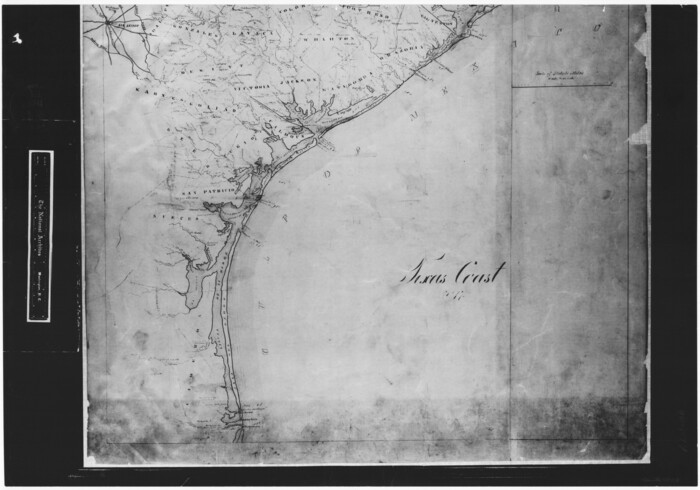 72713, Texas Coast, No. 17, General Map Collection