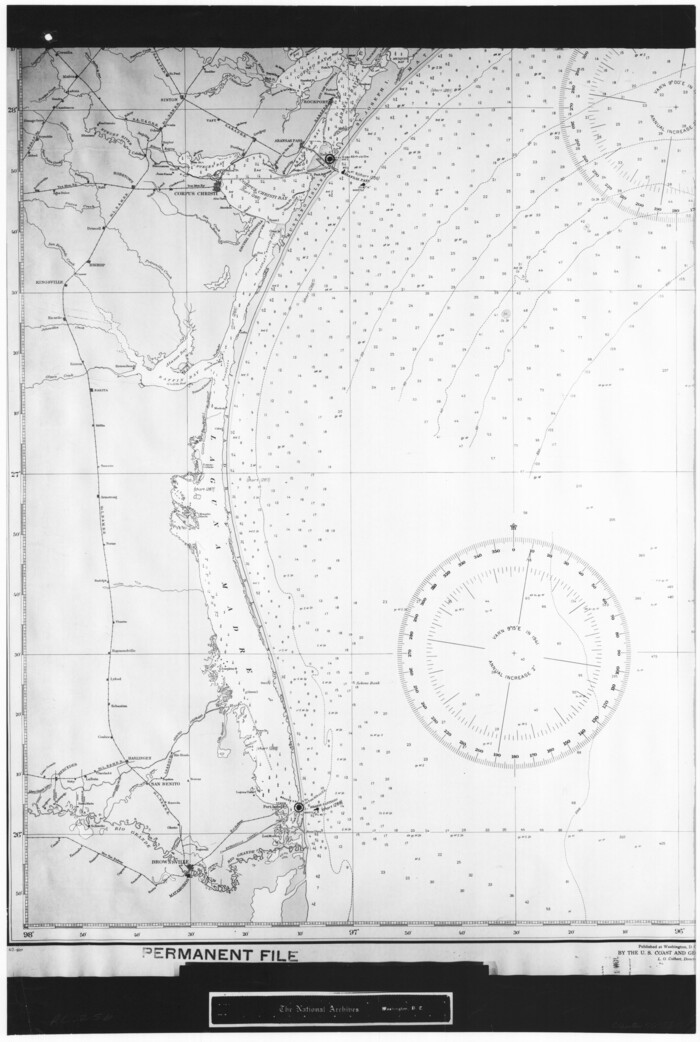 72758, United States - Gulf Coast - Galveston to Rio Grande, General Map Collection