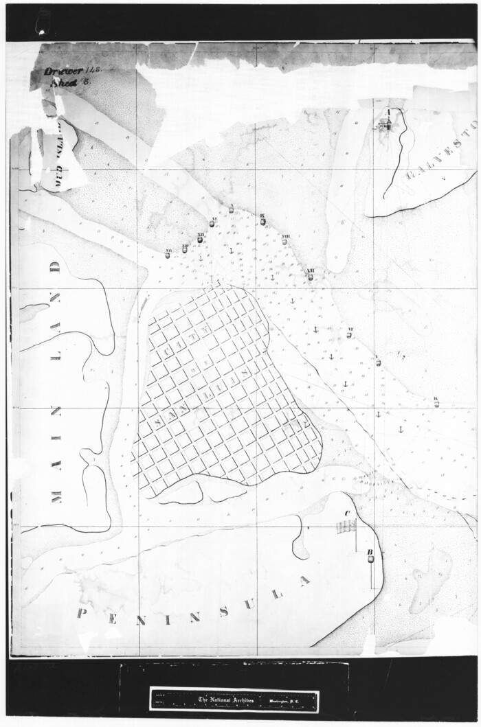 72763, Chart of the Harbour of San [Luis], General Map Collection