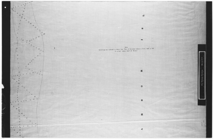 72773, No. 3 Chart of Channel connecting Corpus Christi Bay with Aransas Bay, Texas, General Map Collection