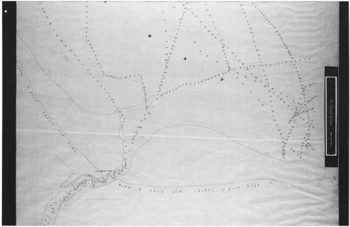 72776, No. 3 Chart of Channel connecting Corpus Christi Bay with Aransas Bay, Texas, General Map Collection