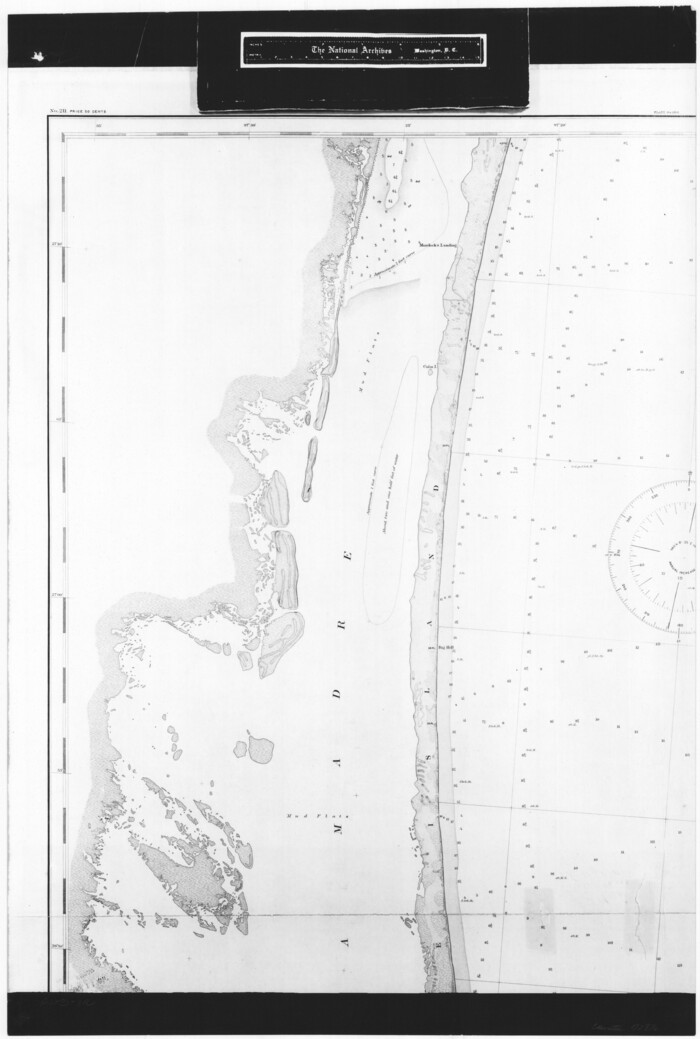 72816, United States - Gulf Coast - Padre I. and Laguna Madre Lat. 27° 12' to Lat. 26° 33' Texas, General Map Collection