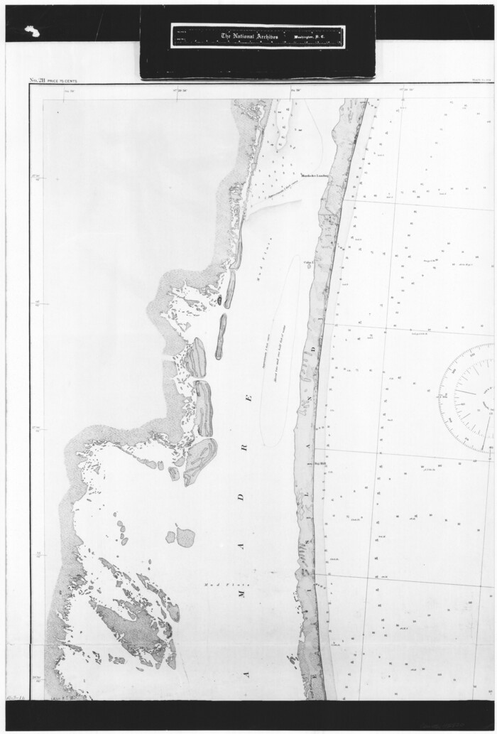 72820, United States - Gulf Coast - Padre I. and Laguna Madre Lat. 27° 12' to Lat. 26° 33' Texas, General Map Collection