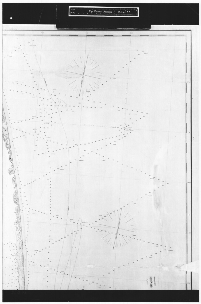 72828, Coast Chart No. 212 - From Latitude 26° 33' to the Rio Grande Texas, General Map Collection