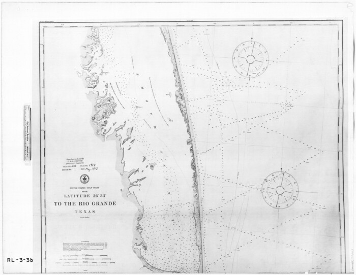 72843, United States - Gulf Coast - From Latitude 26° 33' to the Rio Grande Texas, General Map Collection