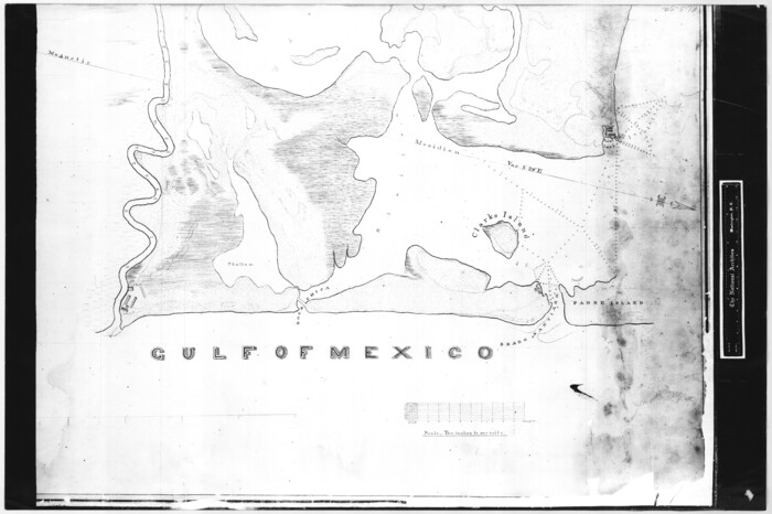 72870, Map of the country adjacent to the left bank of the Rio Grande below Matamoros, General Map Collection