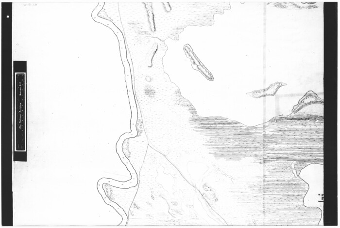 72874, No. 1 - Survey for a road from the Brazo Santiago to the Rio Grande, General Map Collection