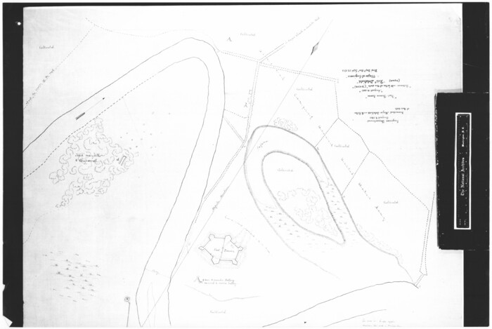 72911, Military Reconnaissance [showing forts along Rio Grande near Matamoros], General Map Collection