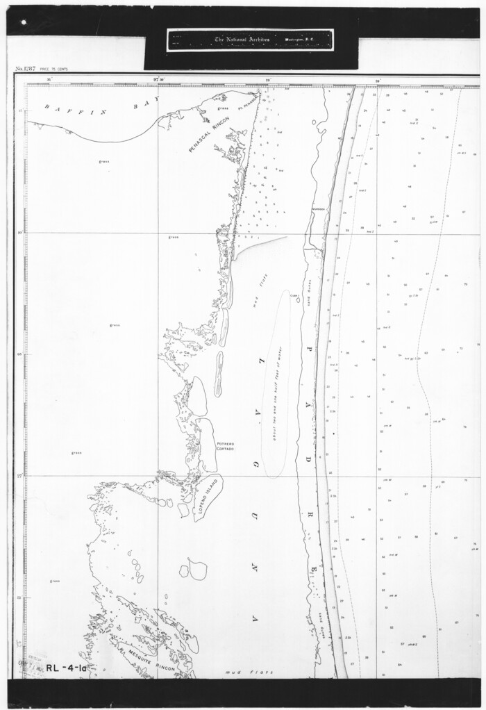72929, United States - Gulf Coast Texas - Northern part of Laguna Madre, General Map Collection