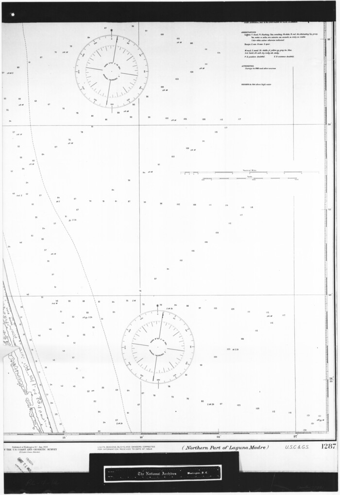 72931, United States - Gulf Coast Texas - Northern part of Laguna Madre, General Map Collection