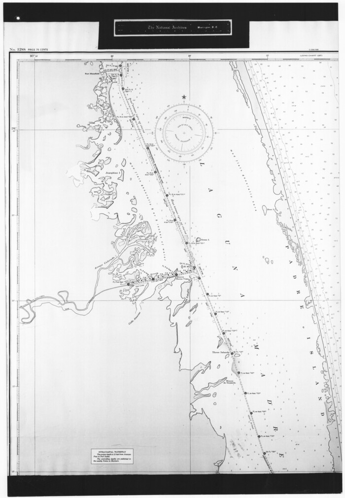 72942, United States - Gulf Coast Texas - Southern part of Laguna Madre, General Map Collection