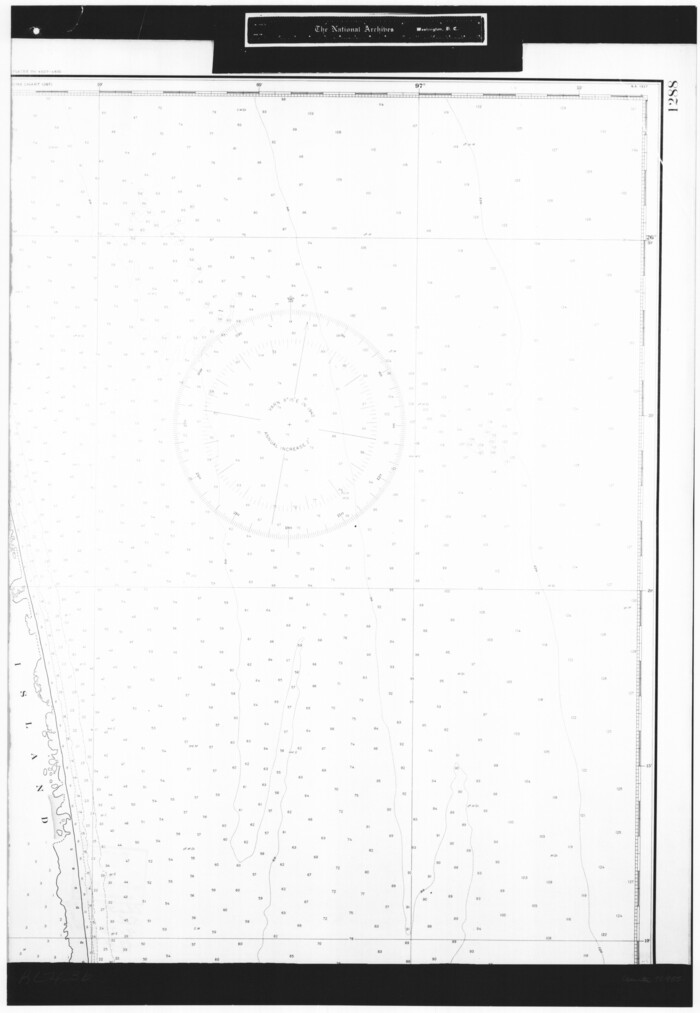 72955, United States - Gulf Coast Texas - Southern part of Laguna Madre, General Map Collection