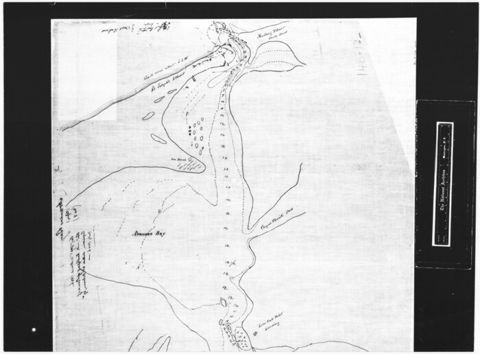 72971, [Aransas Bay], General Map Collection