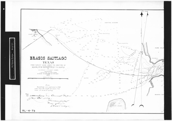 72986, Brazos Santiago, Texas, General Map Collection