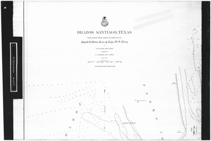 73034, Brazos Santiago, Texas, General Map Collection