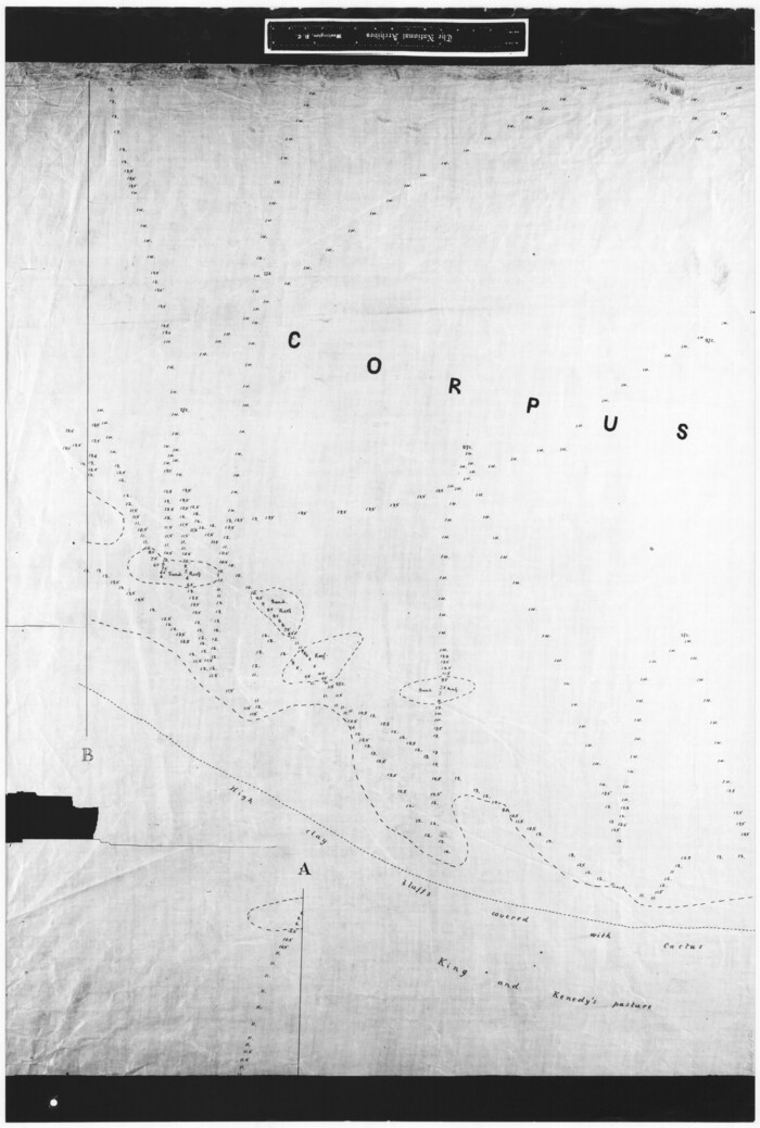 73043, [Corpus Christi Bay, Padre Island, Mustang Island, Laguna de la Madre, King and Kenedy's Pasture], General Map Collection