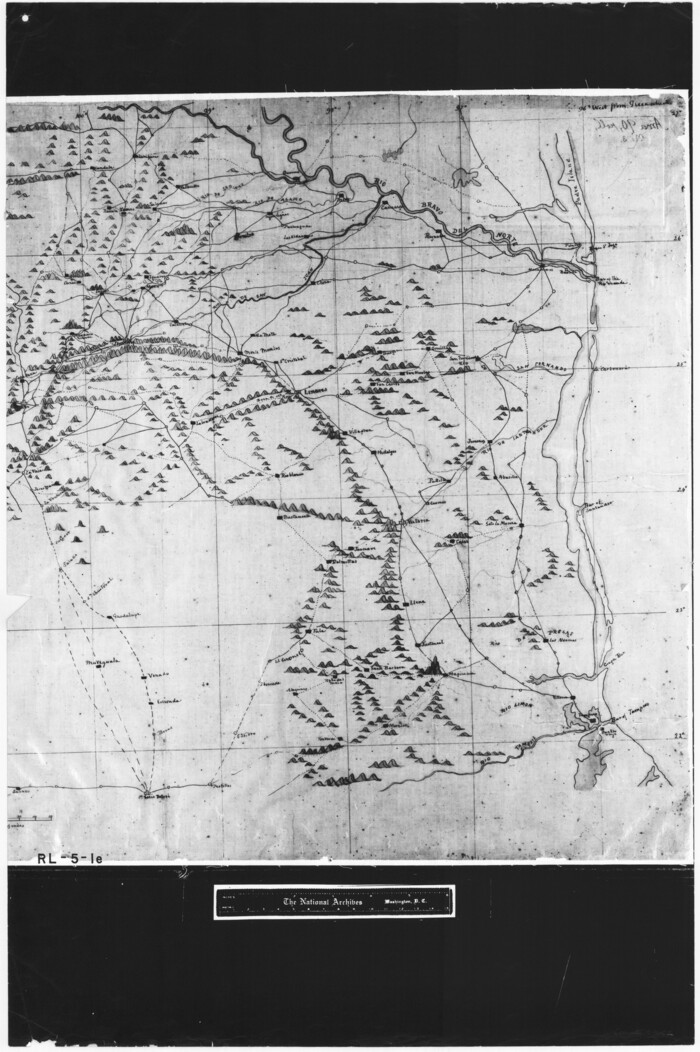 73057, Copy of a portion of Arista's map, General Map Collection