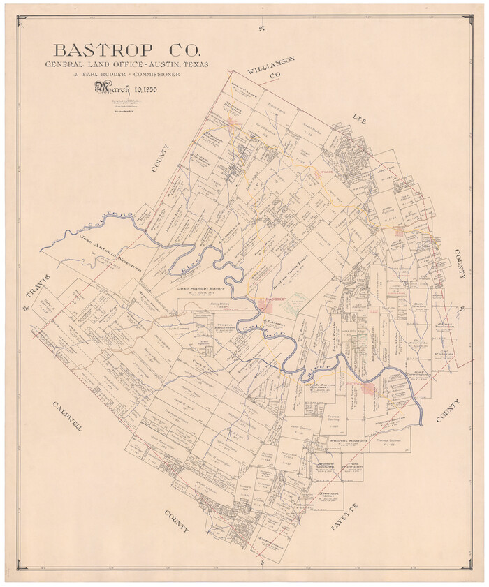 73076, Bastrop Co., General Map Collection