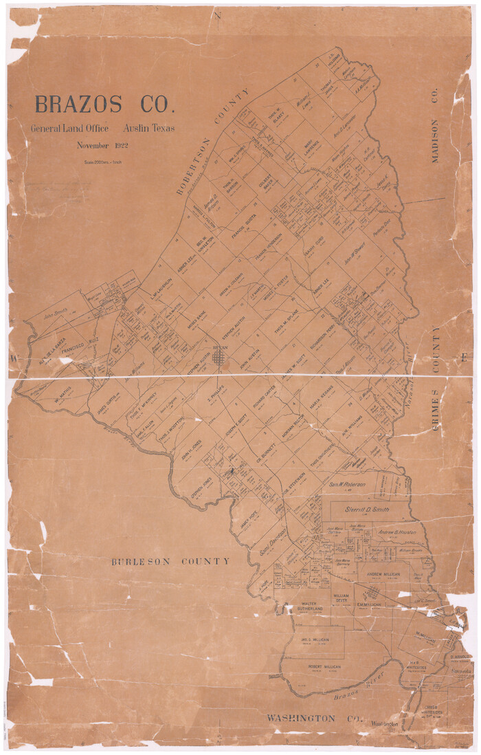 73086, Brazos Co., General Map Collection