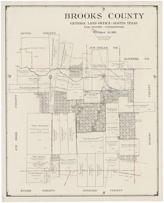 73091, Brooks County, General Map Collection