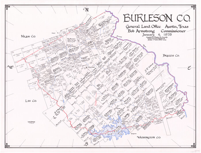73093, Burleson Co., General Map Collection