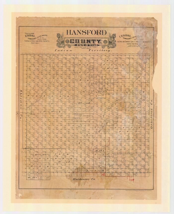 731, Hansford County, Texas, Maddox Collection