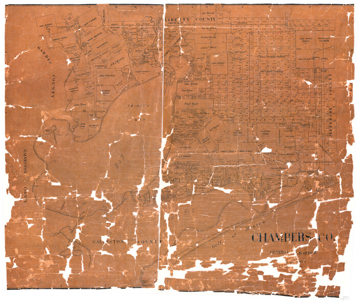 73103, Chambers Co., General Map Collection