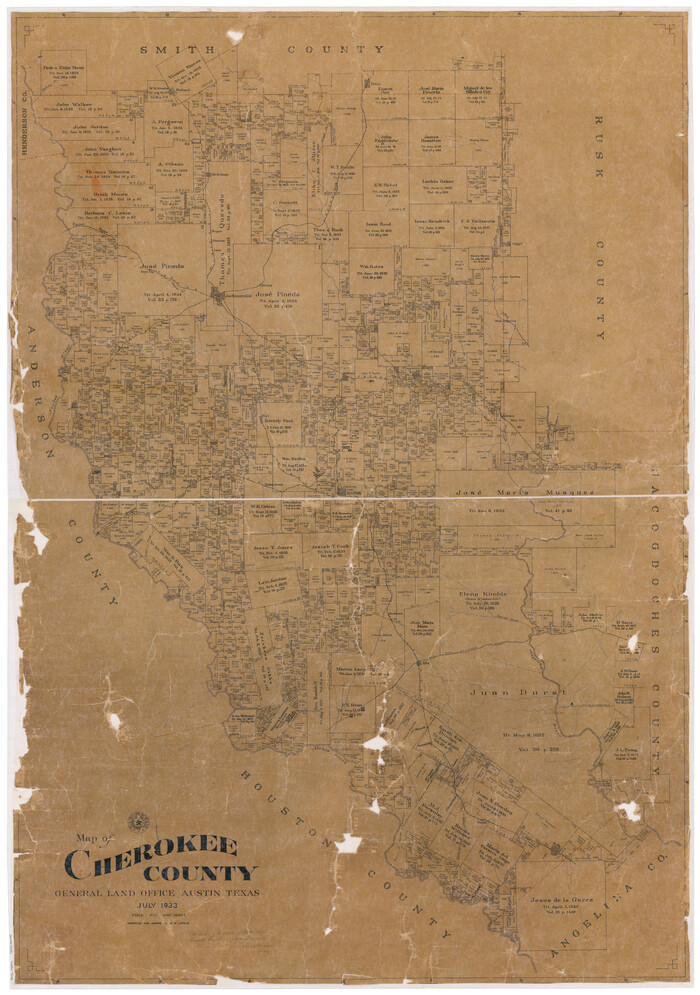 73104, Cherokee County, General Map Collection
