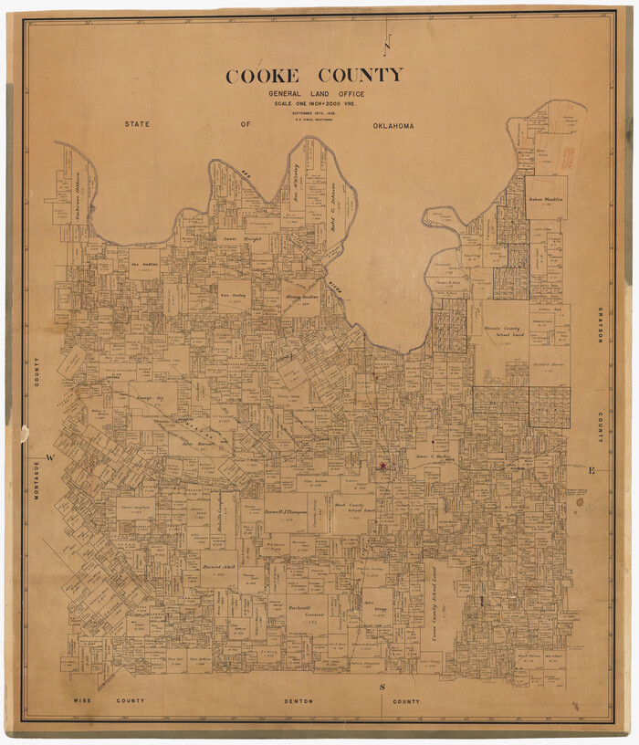 73116, Cooke County, General Map Collection
