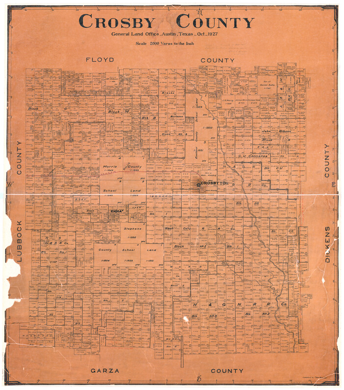 73123, Crosby County, General Map Collection