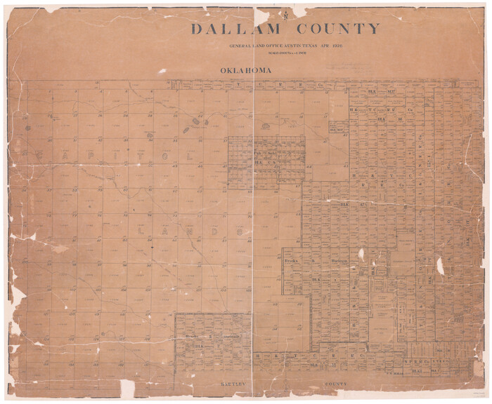 73125, Dallam County, General Map Collection