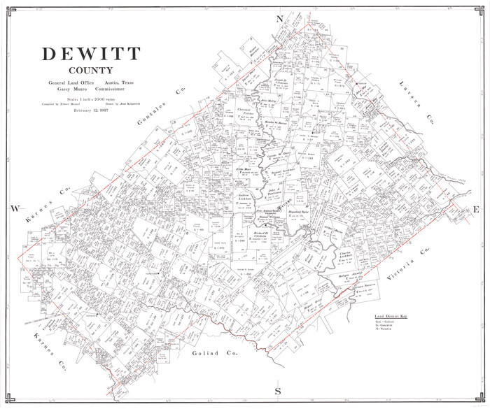 73131, DeWitt County, General Map Collection