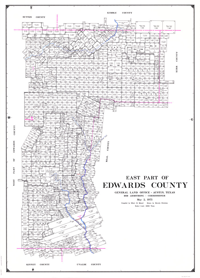 73138, East Part of Edwards County, General Map Collection
