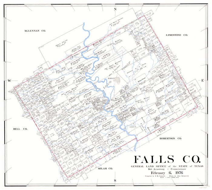 73144, Falls Co., General Map Collection