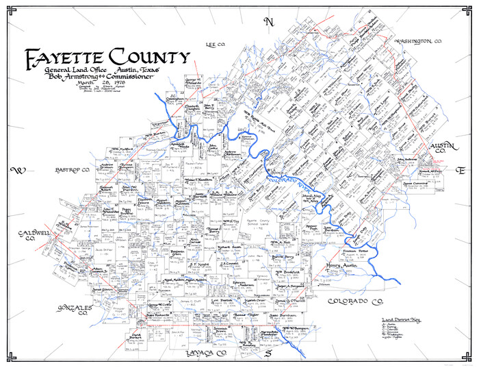 73146, Fayette County, General Map Collection