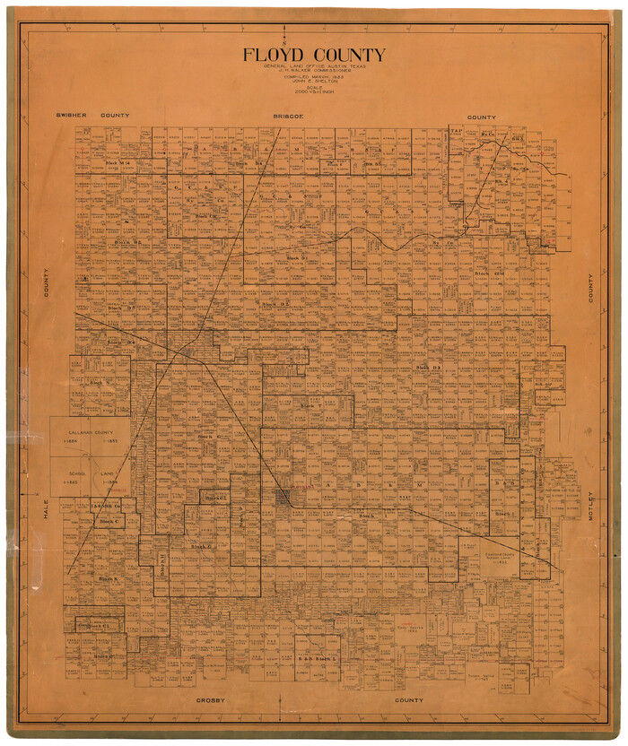 73148, Floyd County, General Map Collection