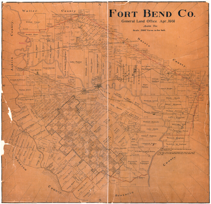 73150, Fort Bend Co., General Map Collection