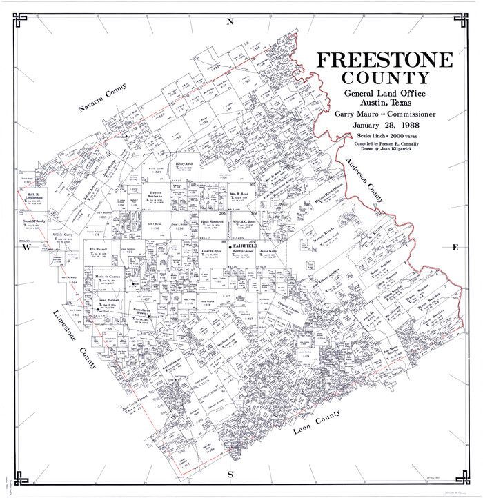 73152, Freestone County, General Map Collection